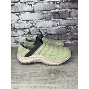 Holo Credimus After Hours Quilted Mint Green Synthetic Hiking Sneakers Women 39
